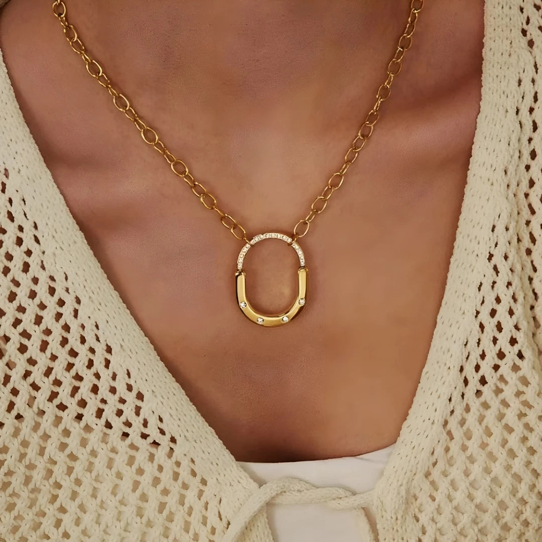 Fine Chain Key Pendant
