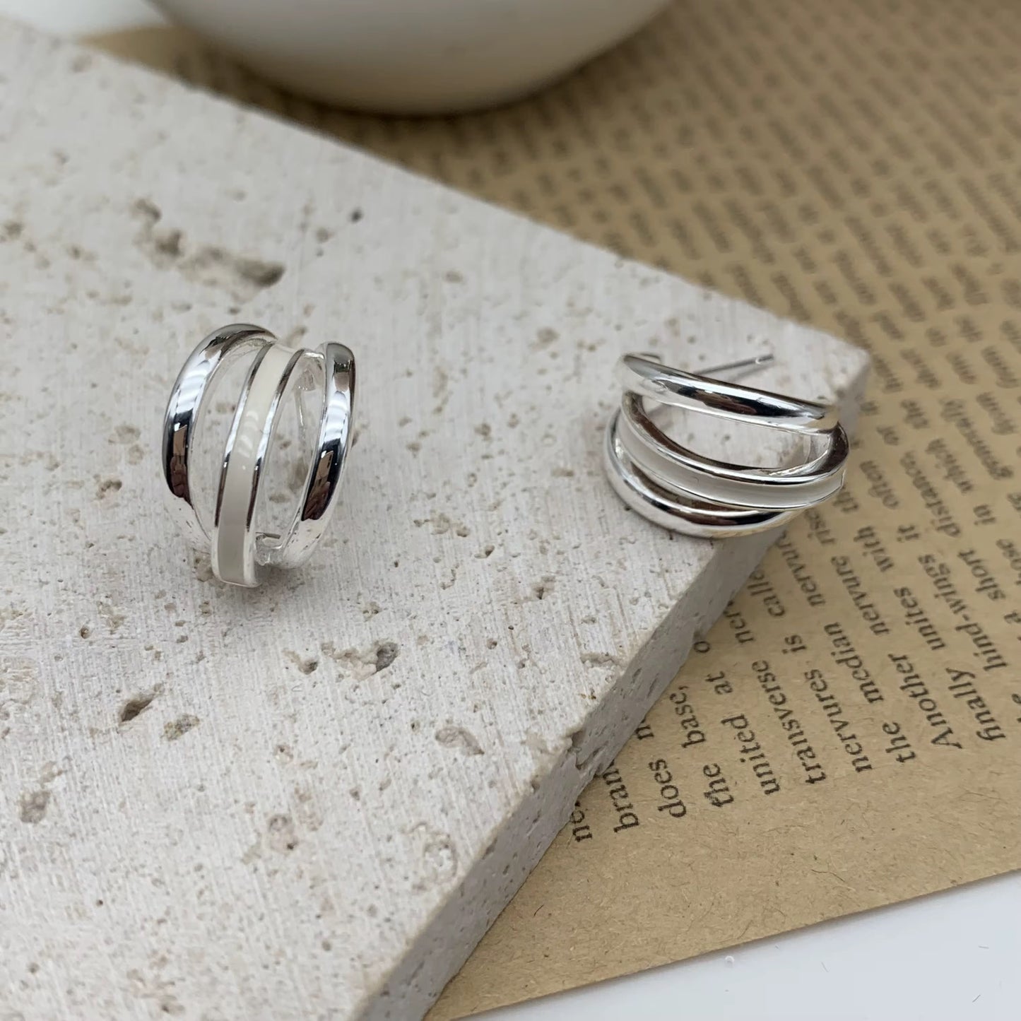 Geometric Pattern Earrings