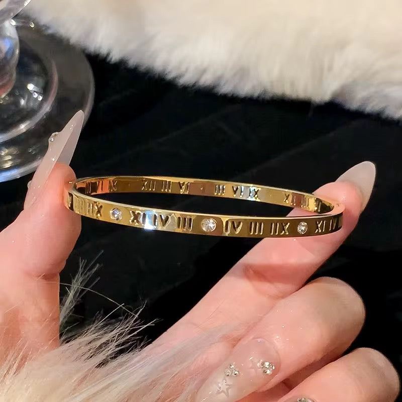 18K Gold Plated Waterproof Anti Tarnish Bracelets