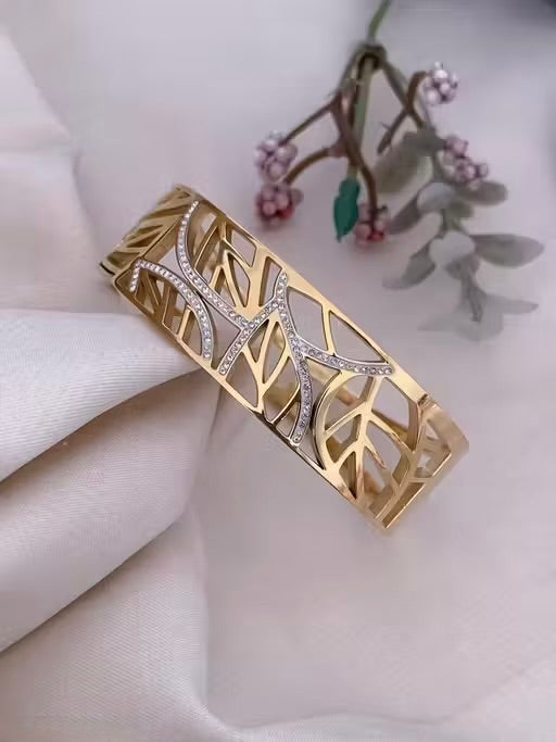 Gold Plated Stainless Steel Bracelet