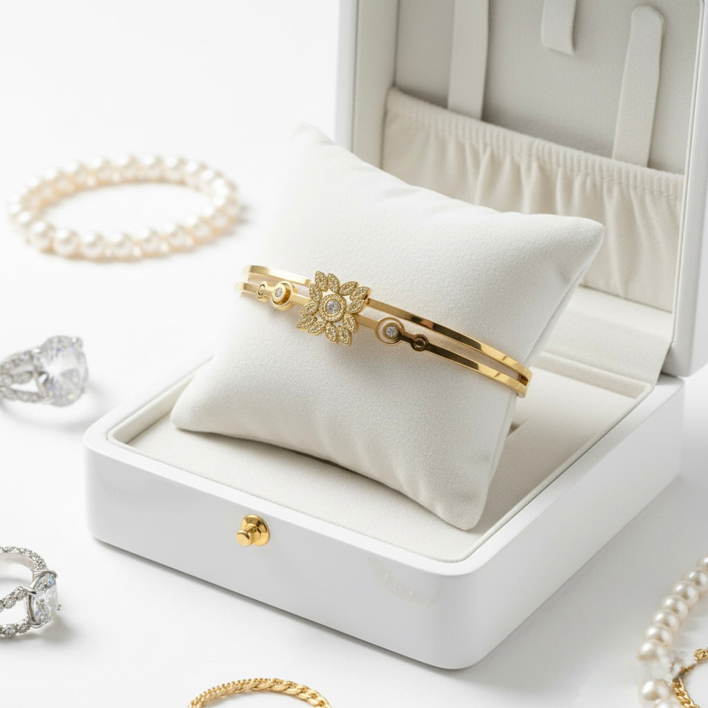 The Golden Blossom Bracelet