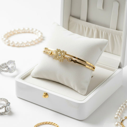 The Golden Blossom Bracelet